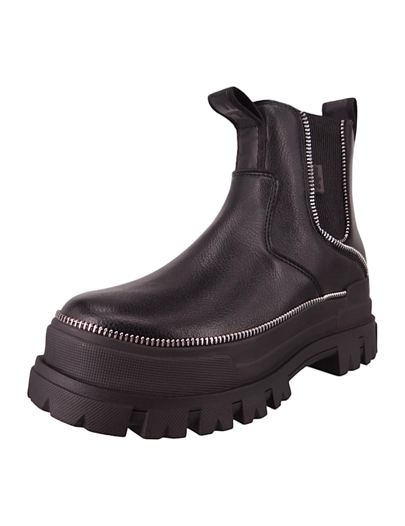 Buffalo-Stiefeletten-schwarz