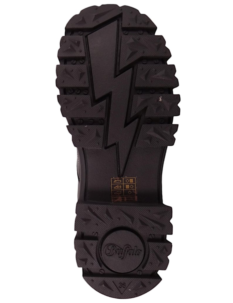 Buffalo-Stiefeletten-schwarz