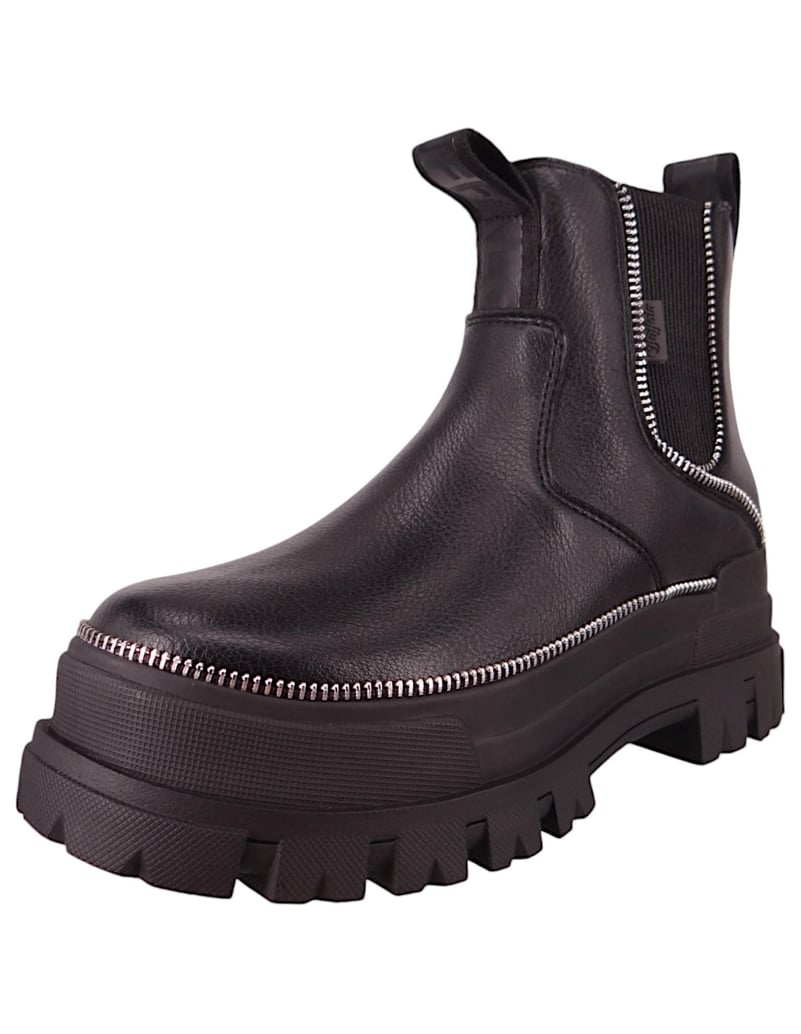 Buffalo-Stiefeletten-schwarz