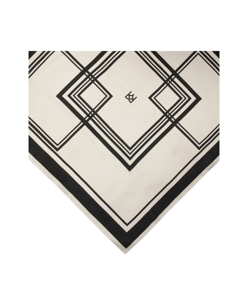 Kazar-Quadratischer-Seidenschal-grau