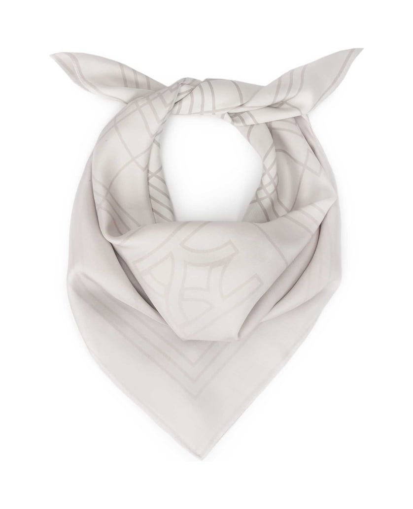 Kazar-Silberner-Seidenschal-silber