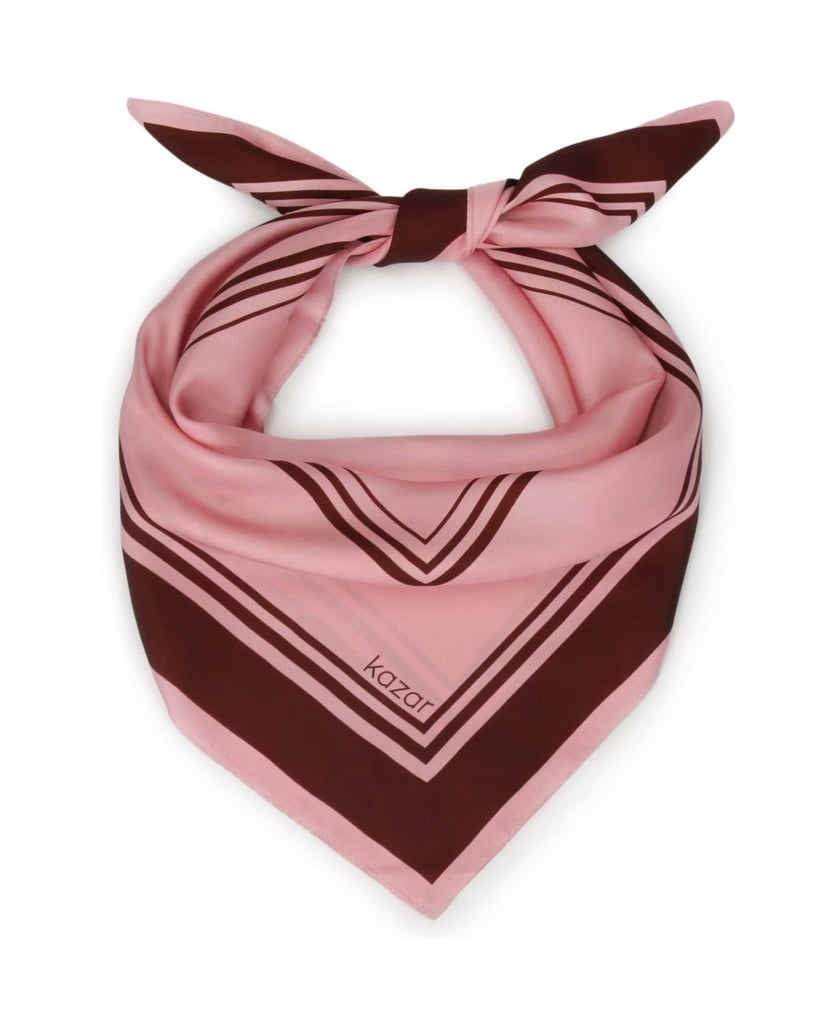 Kazar-Minimalistischer-rosa-Seidenschal-pink