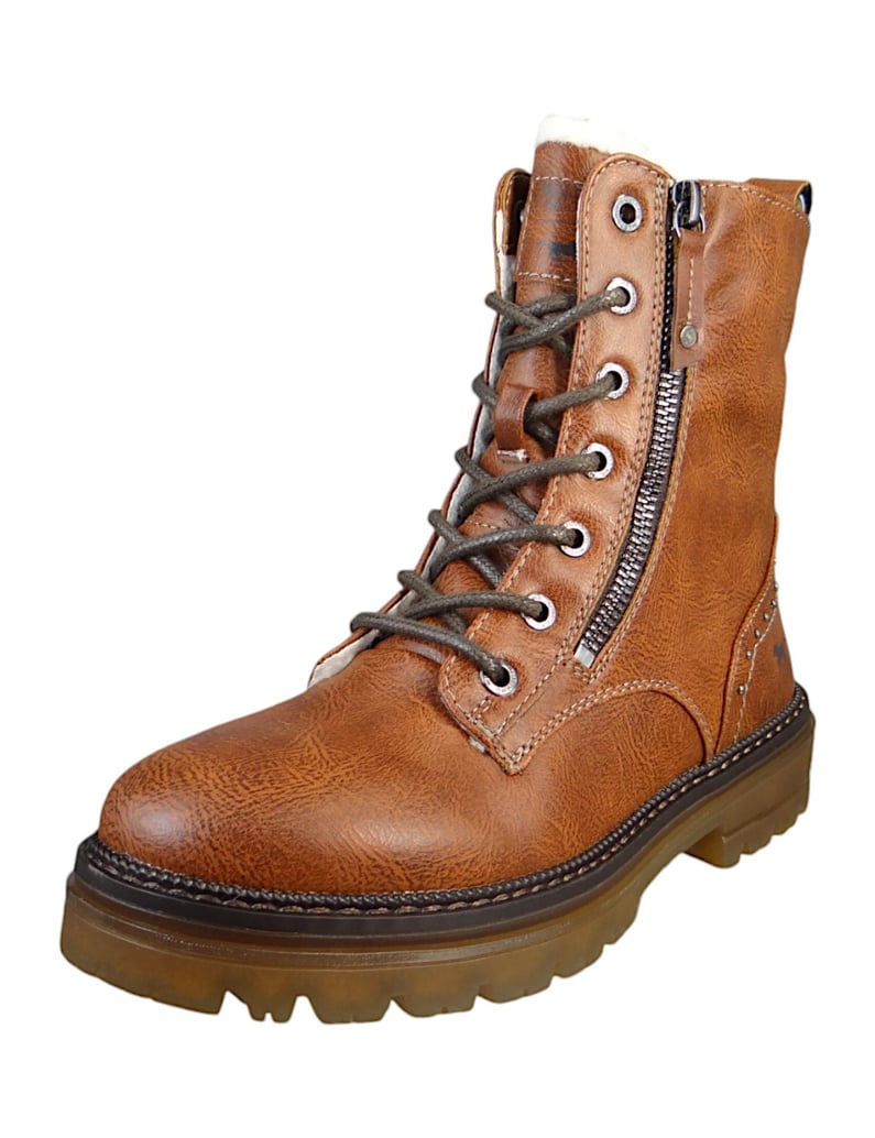 Mustang-Stiefeletten-braun