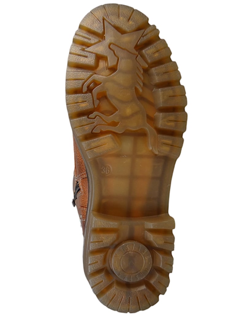 Mustang-Stiefeletten-braun