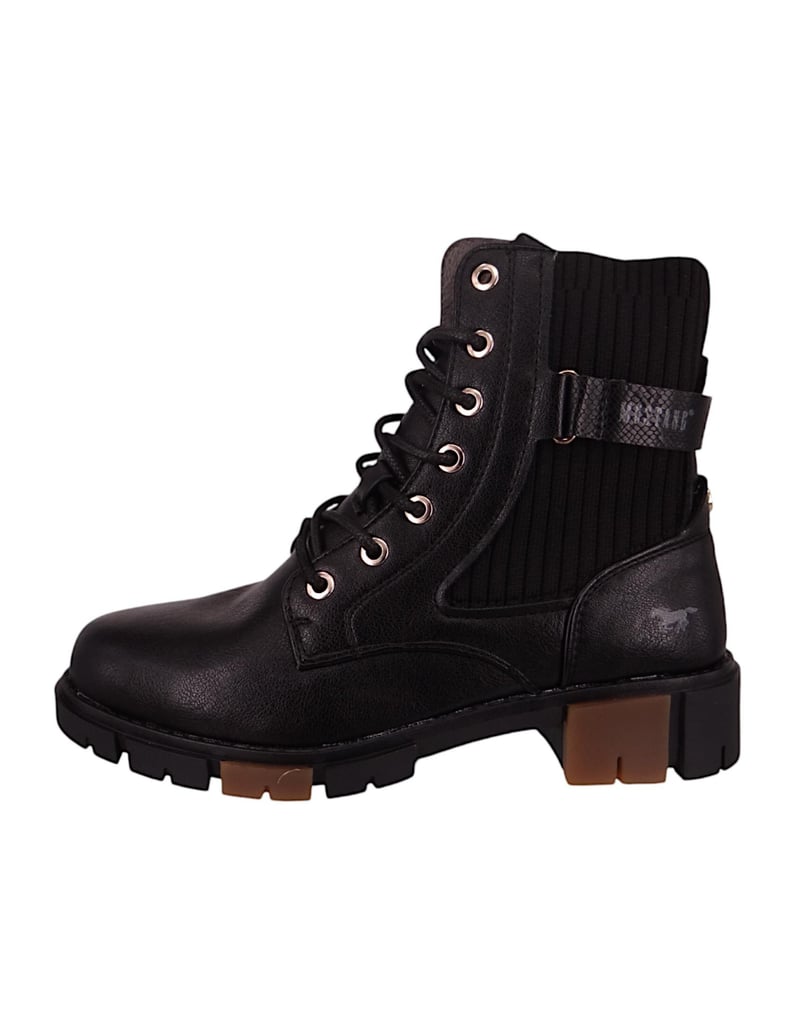 Mustang-Stiefeletten-schwarz