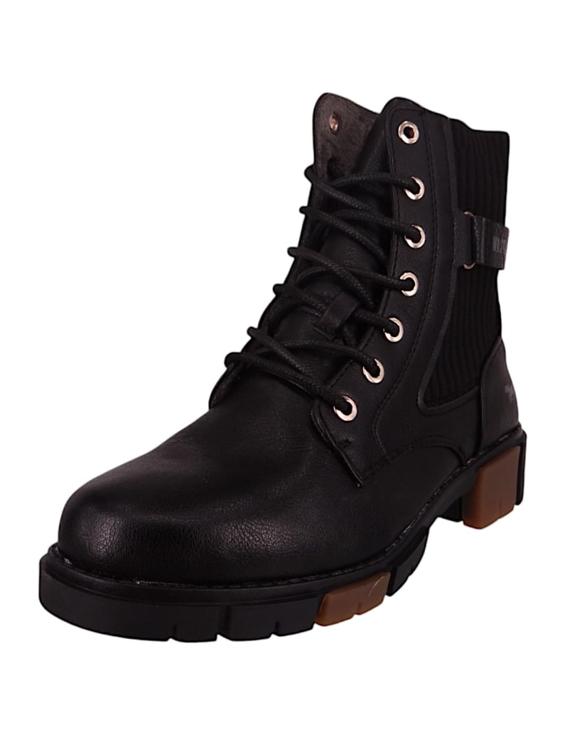 Mustang-Stiefeletten-schwarz