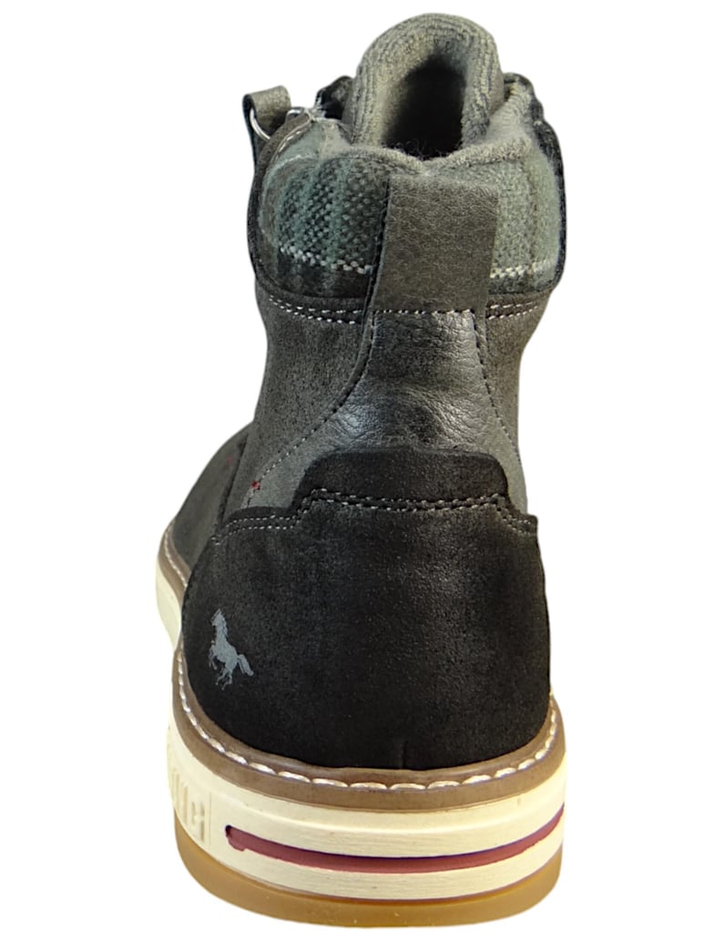 Mustang-Stiefeletten-grau