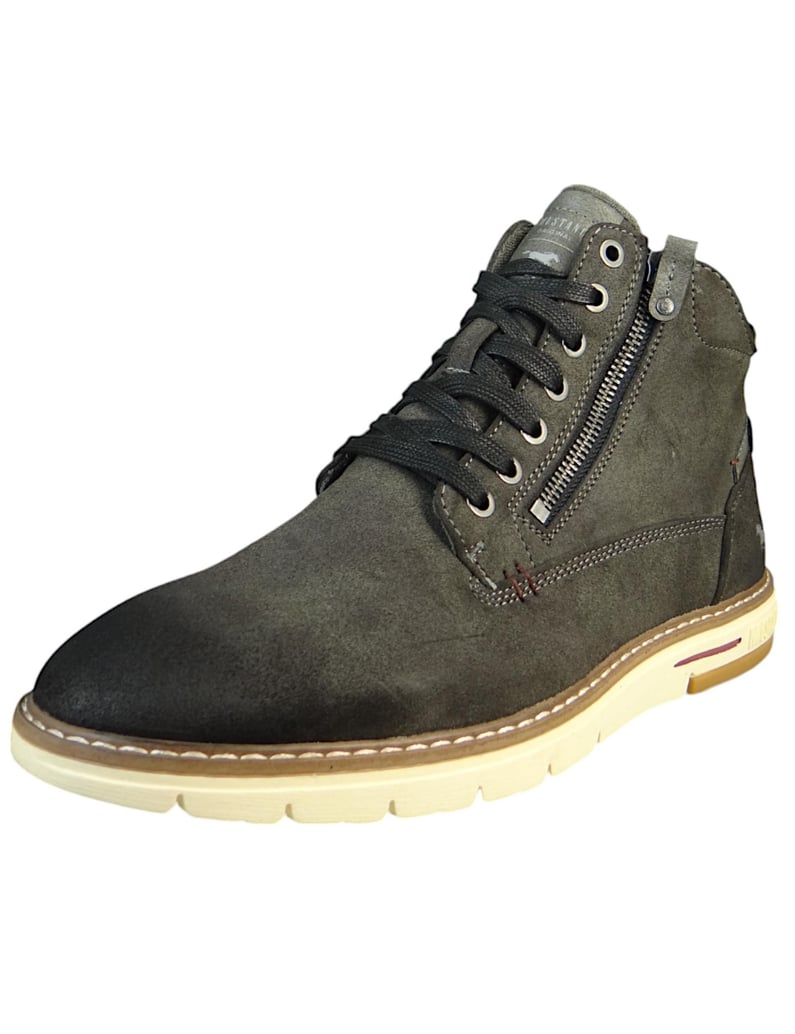 Mustang-Stiefeletten-grau