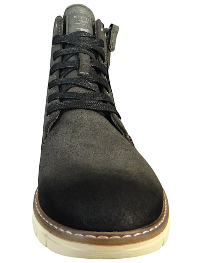 Mustang-Stiefeletten-grau