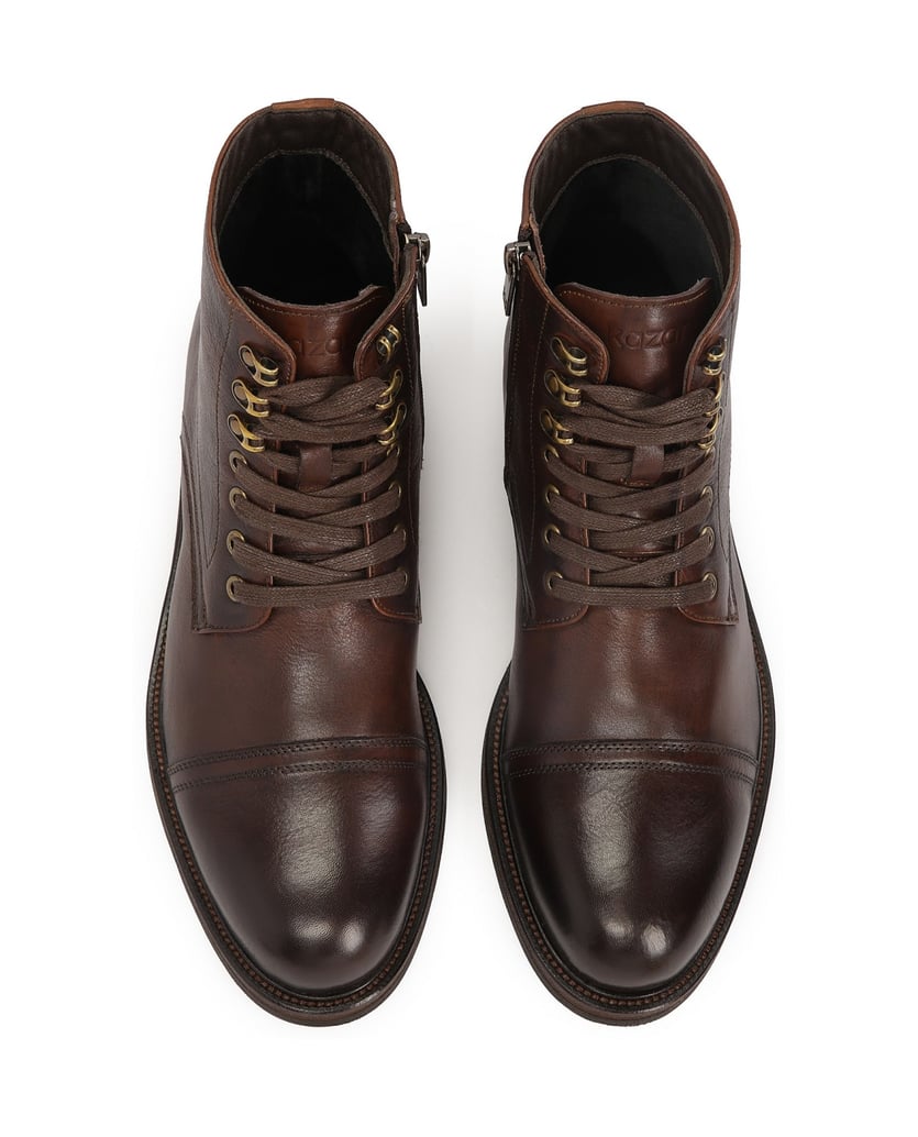 Kazar-Elegante-braune-Herrenstiefel-braun