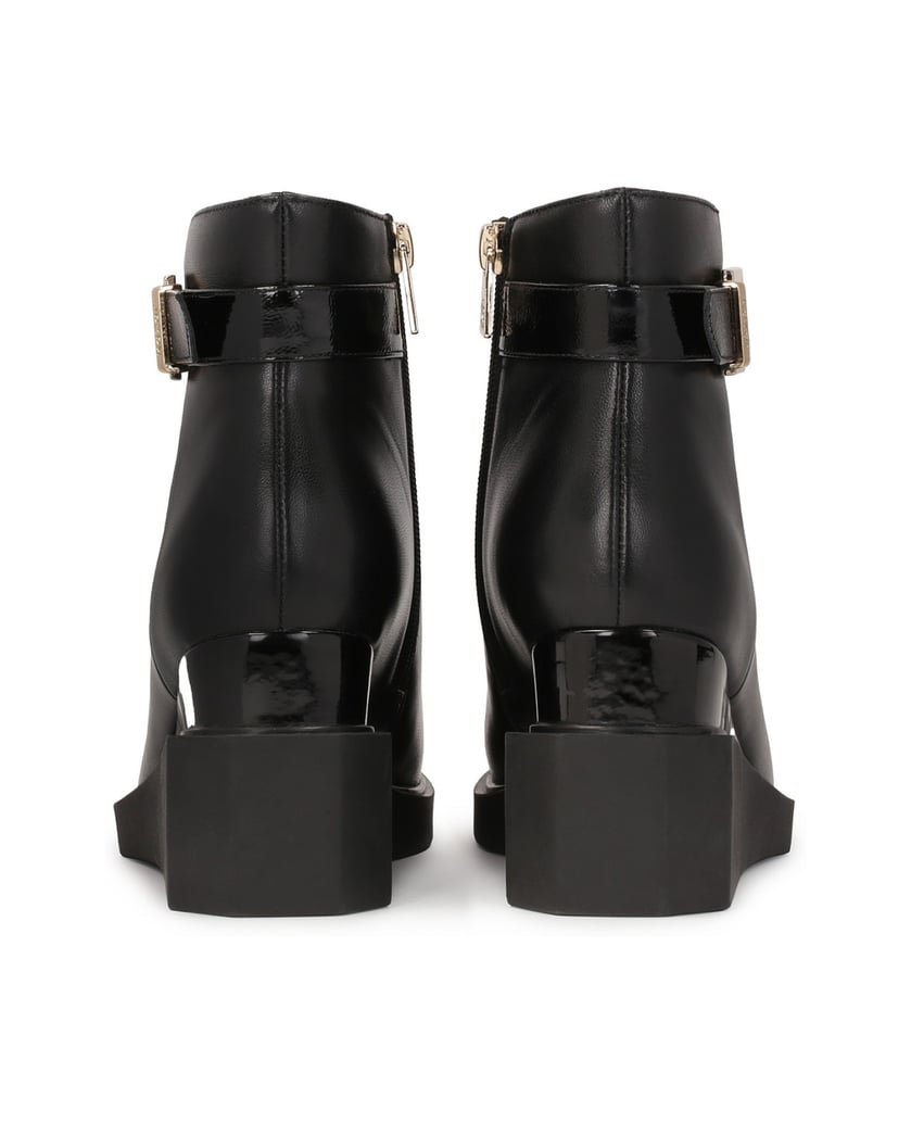 Kazar-Lederstiefel-auf-zweistufigen-Ankern-schwarz