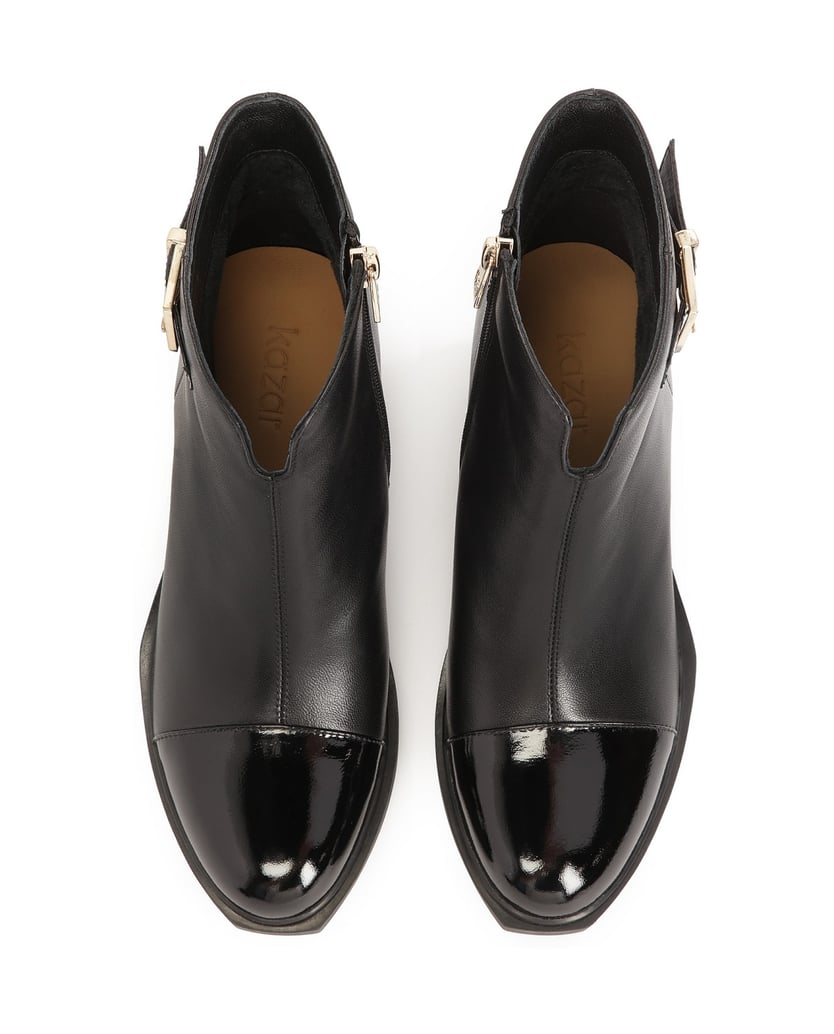 Kazar-Lederstiefel-auf-zweistufigen-Ankern-schwarz