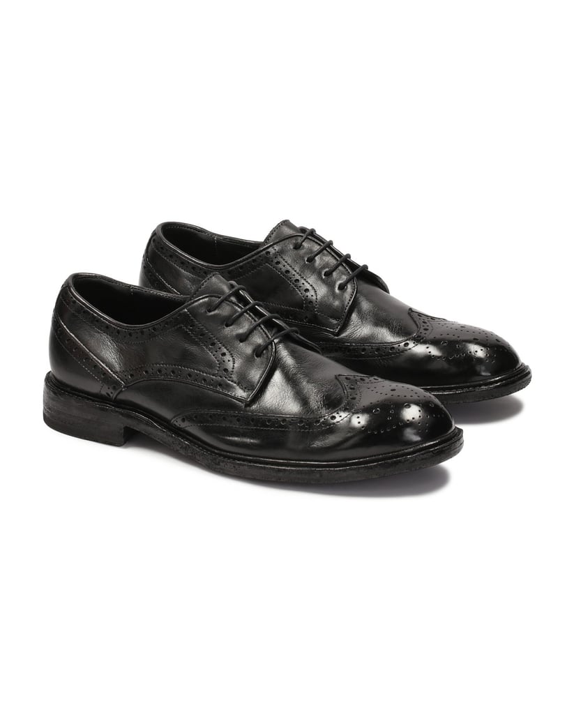 Kazar-Schwarze-Brogues-der-limitierten-Kollektion-schwarz
