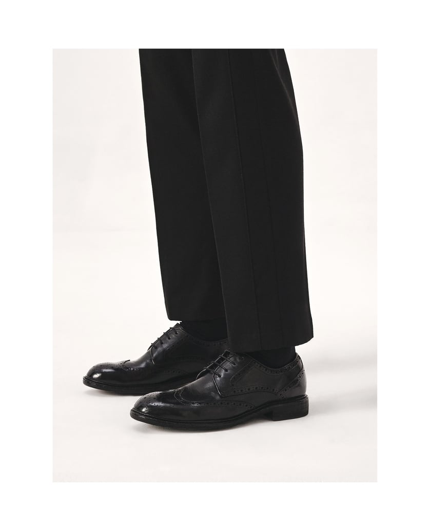 Kazar-Schwarze-Brogues-der-limitierten-Kollektion-schwarz