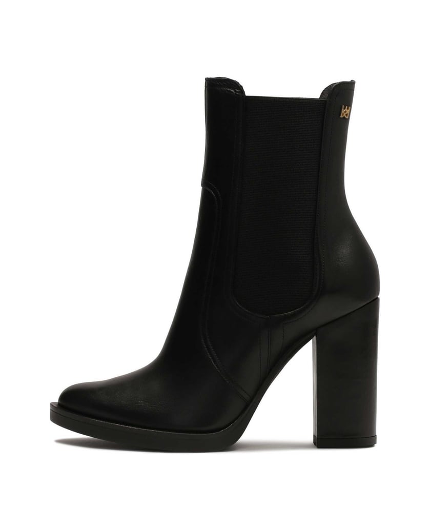 Kazar-Schwarze-Stiletto-Stiefel-mit-elastische-schwarz