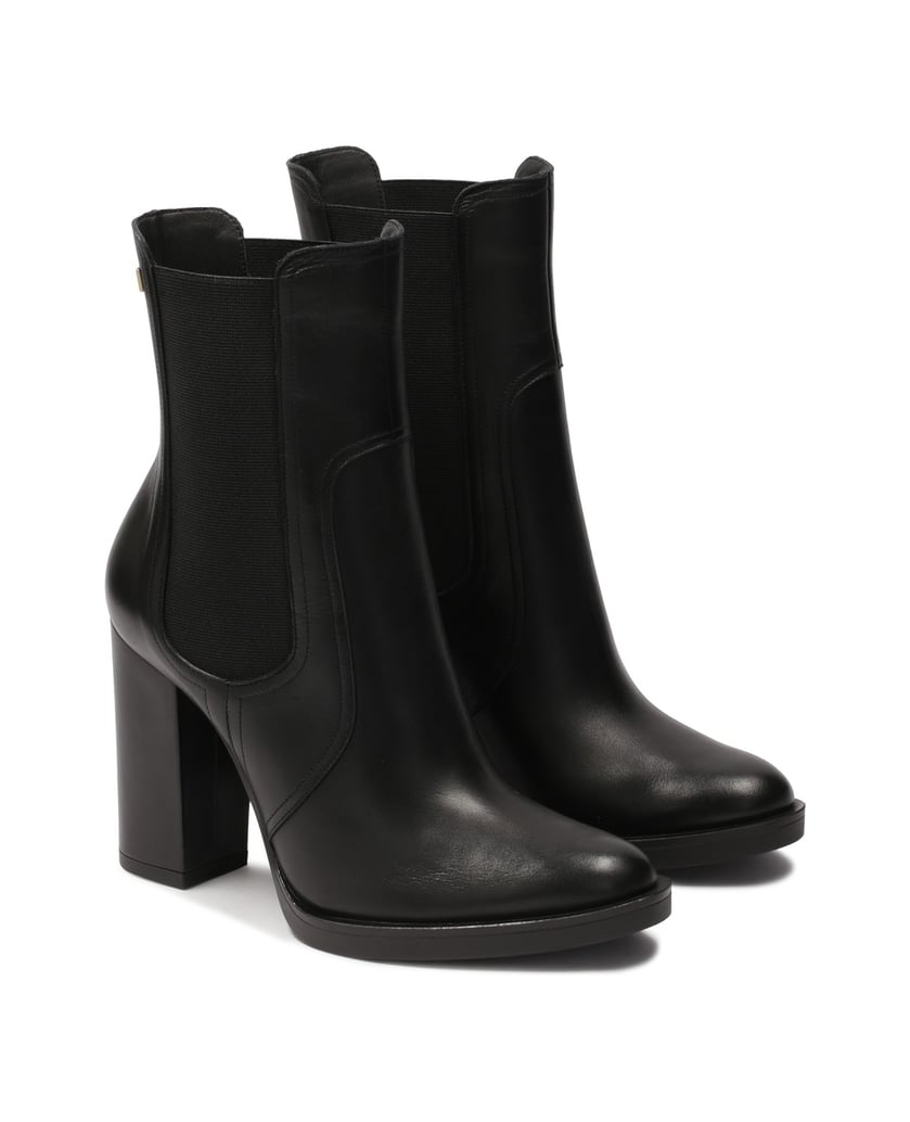 Kazar-Schwarze-Stiletto-Stiefel-mit-elastische-schwarz