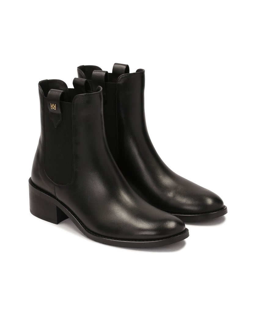 Kazar-Schwarze-Chelsea-Stiefel-zum-Hineinschlü-schwarz