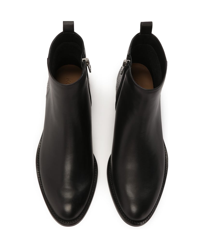 Kazar-Klassische-Stiefel-mit-Reißverschluss-au-schwarz