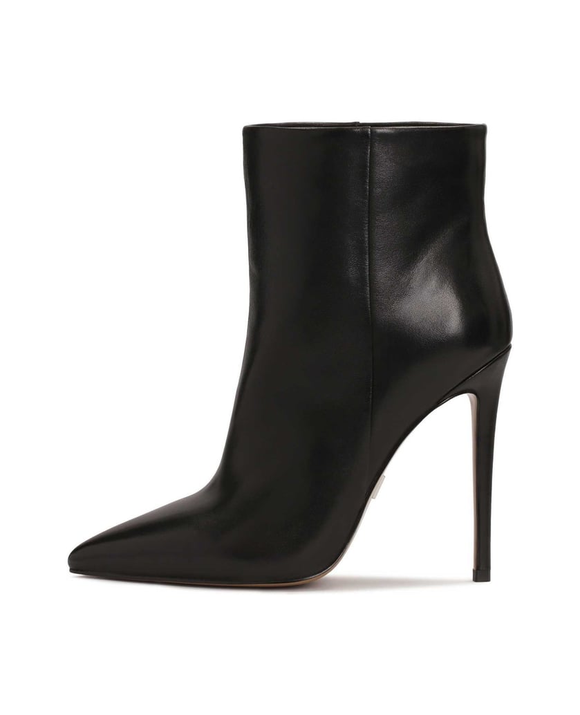 Kazar-Heeled-boots-with-a-slip-on-upper-čierna