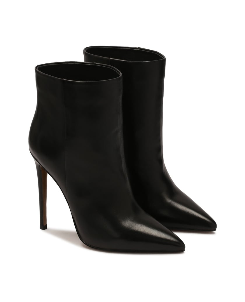 Kazar-Heeled-boots-with-a-slip-on-upper-čierna