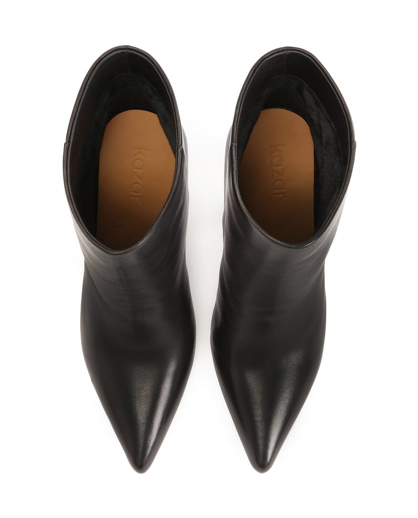 Kazar-Heeled-boots-with-a-slip-on-upper-čierna