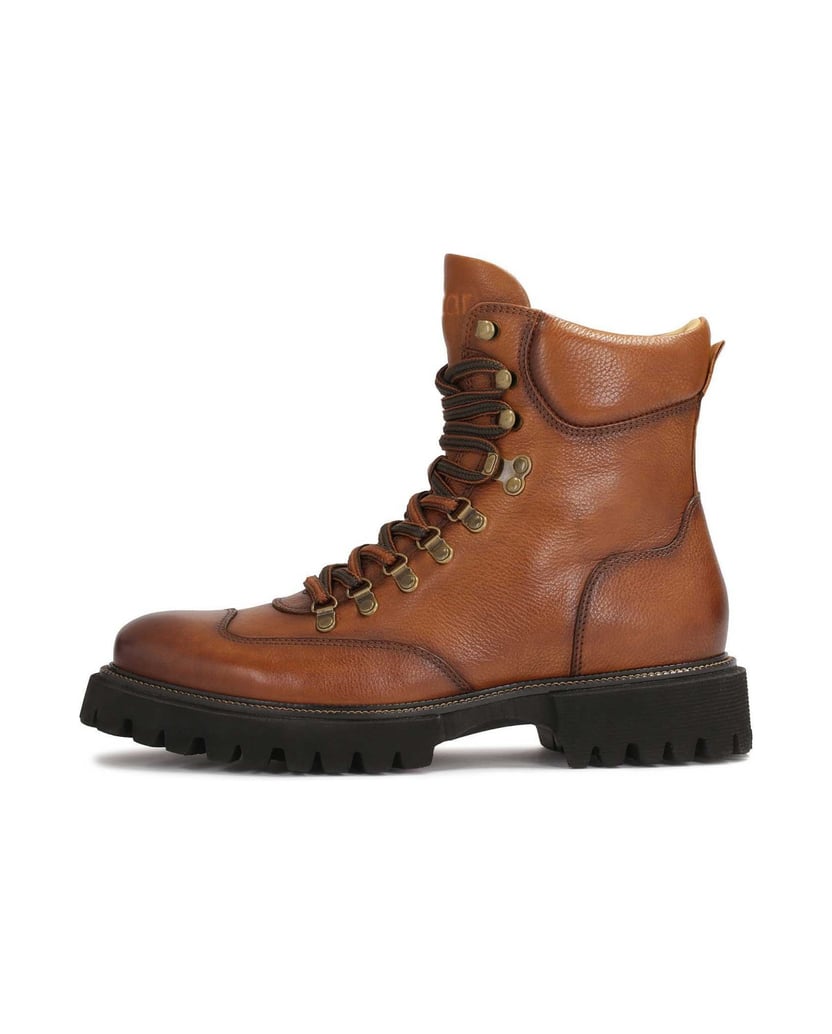 Kazar-Brown-men's-boots-with-metal-hooks-hnedá