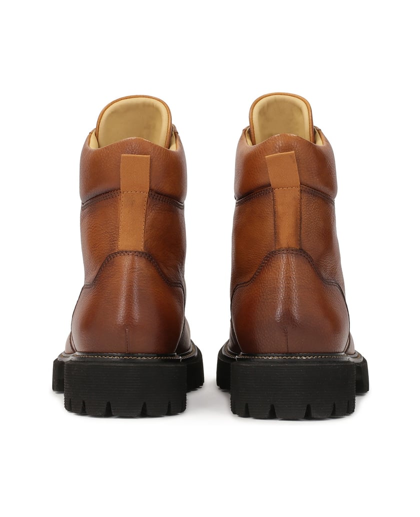 Kazar-Brown-men's-boots-with-metal-hooks-hnedá