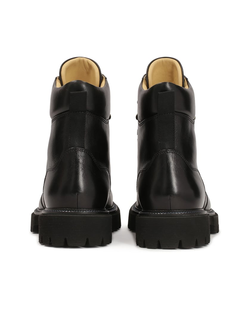 Kazar-All-purpose-black-men's-boots-on-trep-sole-černá