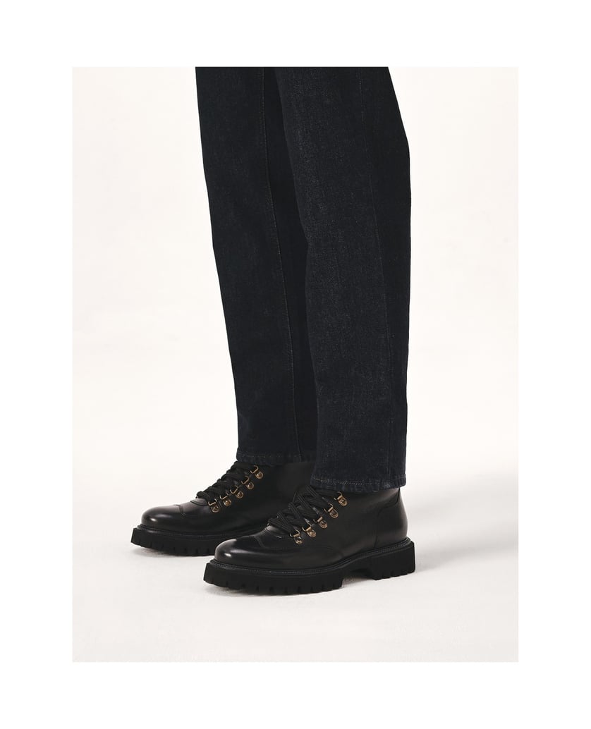 Kazar-All-purpose-black-men's-boots-on-trep-sole-černá