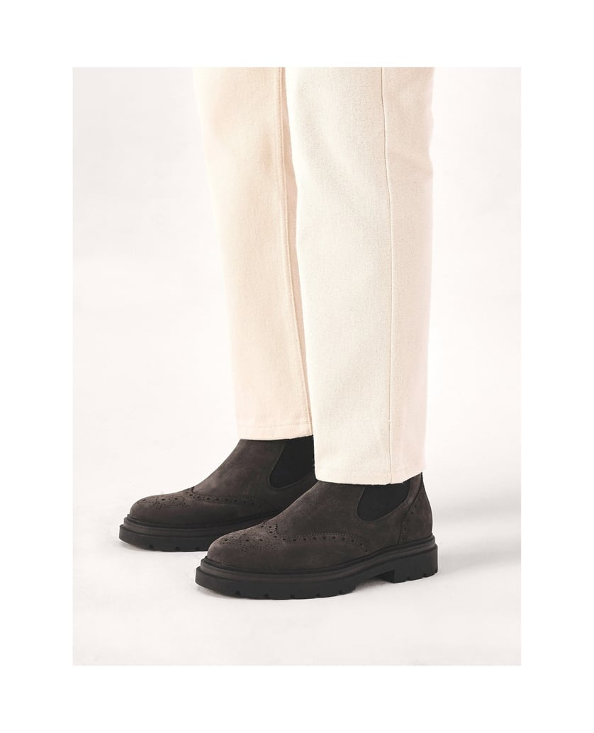 Kazar-Braune-Chelsea-Stiefel-aus-Wildleder-mit-braun