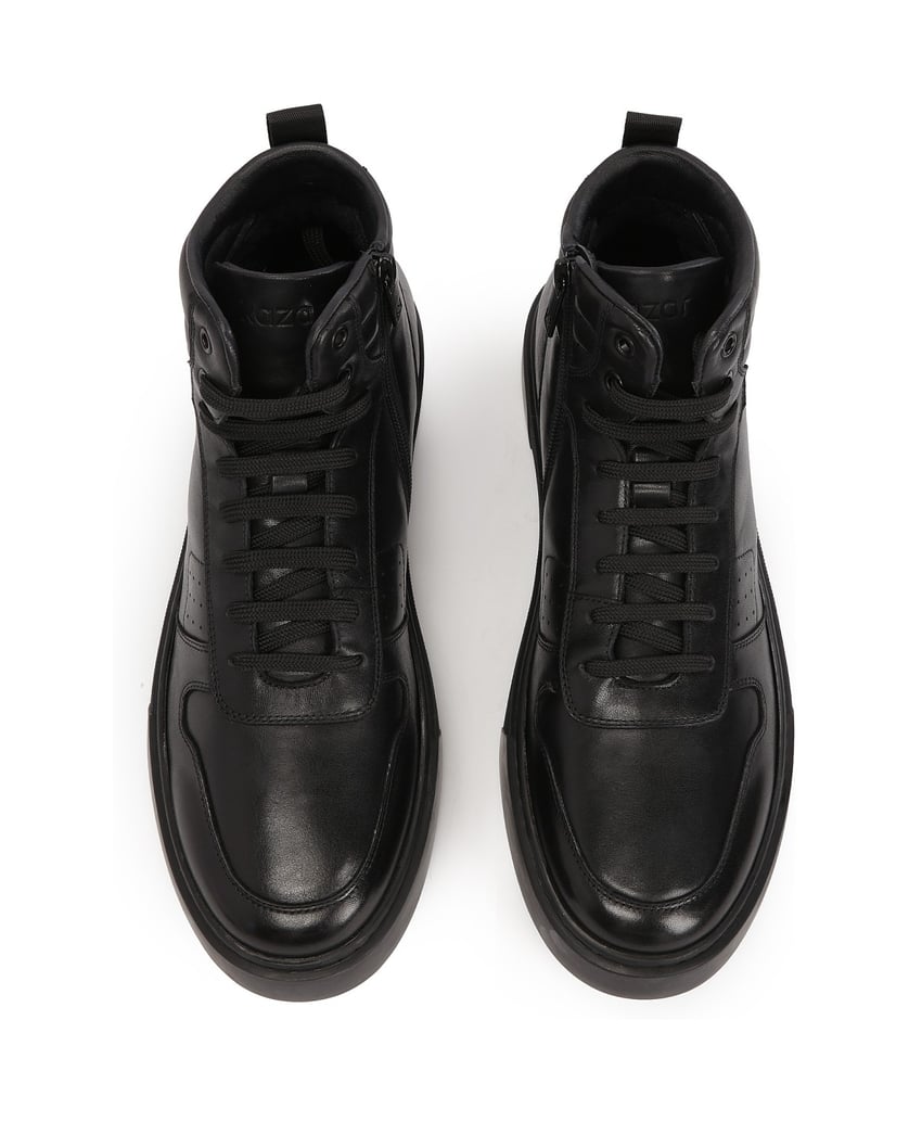 Kazar-Schwarze-Herren-Turnschuhe-schwarz