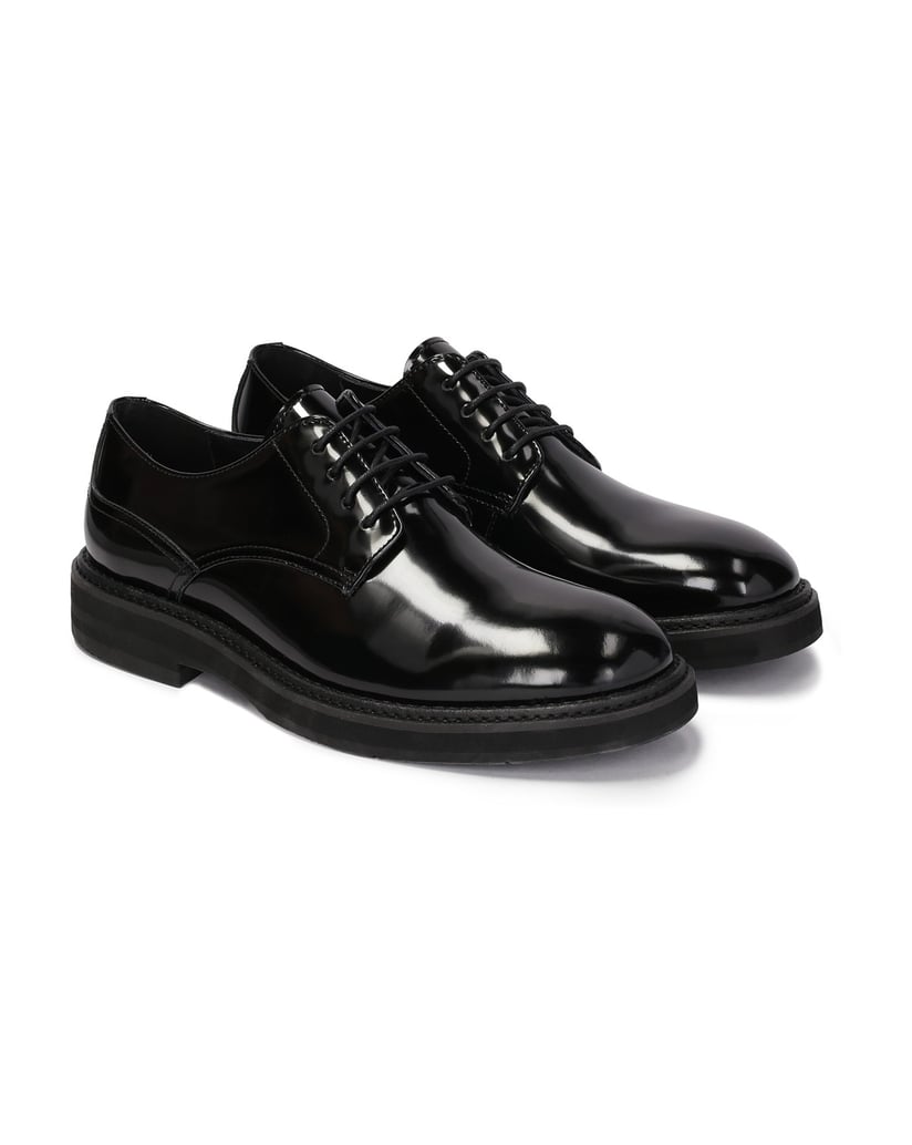 Kazar-Klassische-schwarze-Derby-Schuhe