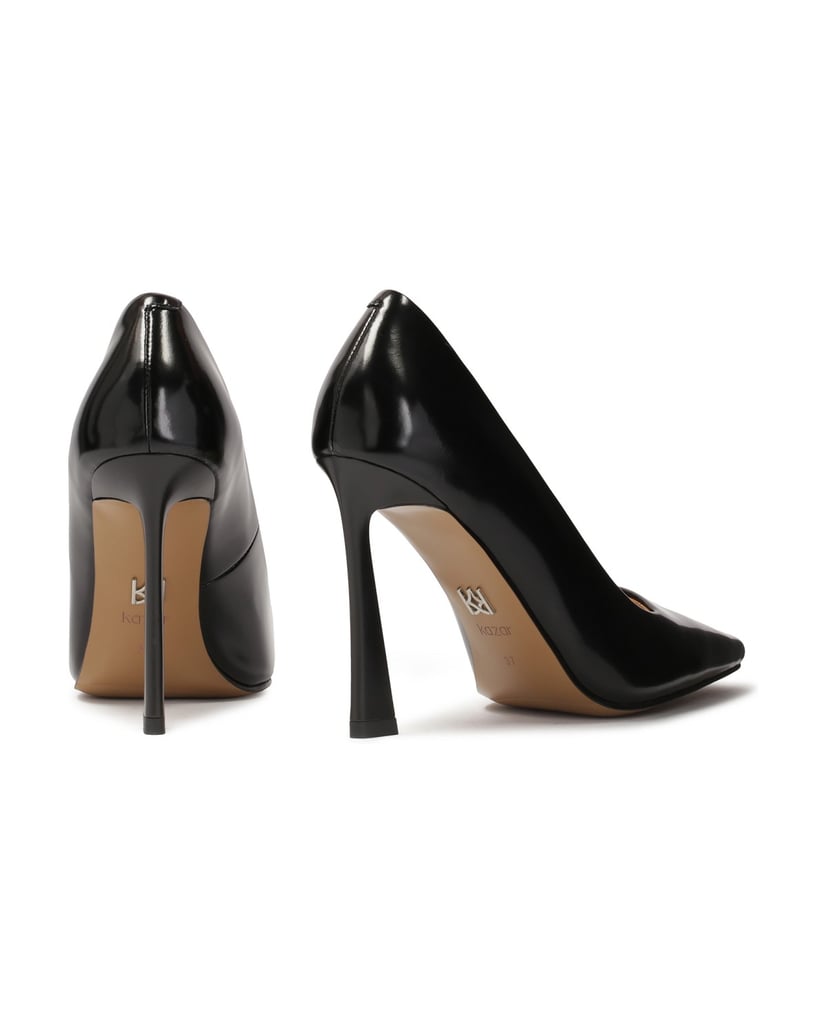 Kazar-Black-pumps-with-extended-heel-čierna