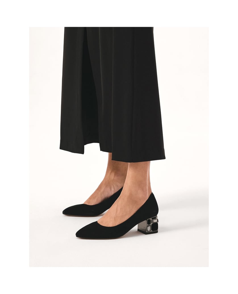 Kazar-Niedrige-Pumps-aus-Wildleder-mit-verzier-schwarz