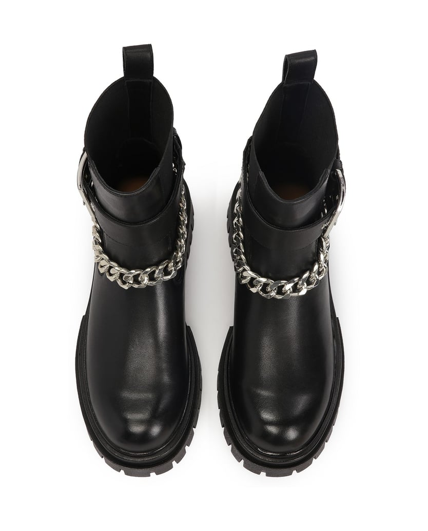 Kazar-Schlupfstiefel-mit-dicker-Sohle-schwarz