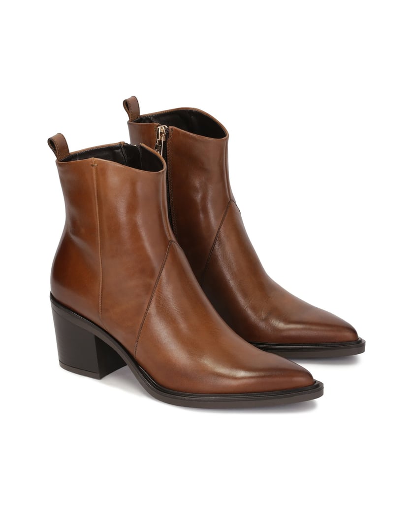 Kazar-Braune-Cowboystiefel-mit-verlängerter-Na-braun