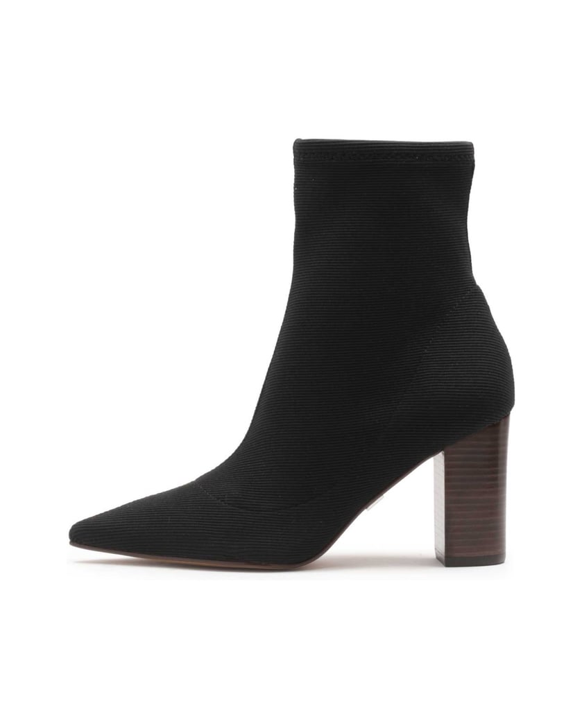 Kazar-Schwarze-Stiefel-mit-elastischem-Schaft-schwarz