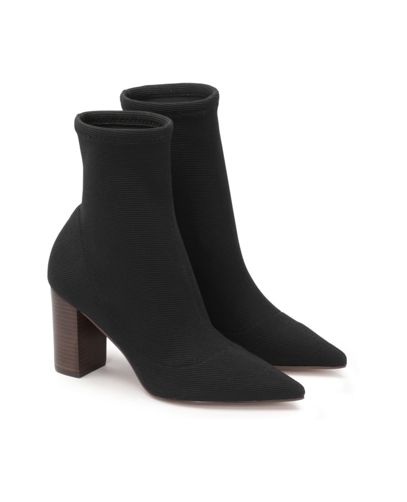 Kazar-Schwarze-Stiefel-mit-elastischem-Schaft-schwarz