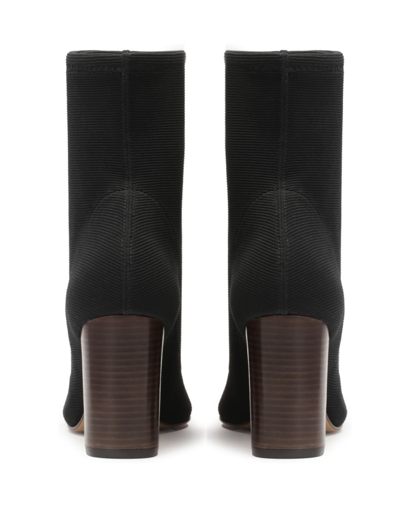 Kazar-Schwarze-Stiefel-mit-elastischem-Schaft-schwarz