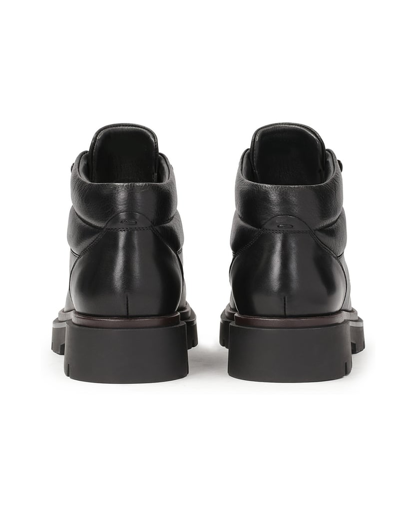 Kazar-Schwarze-Herrenstiefel-mit-niedrigem-Sch-schwarz