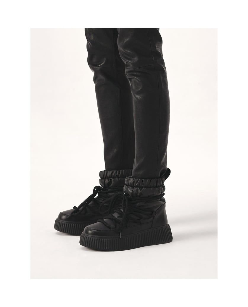 Kazar-Schneestiefel-mit-dicken-Sohlen-schwarz