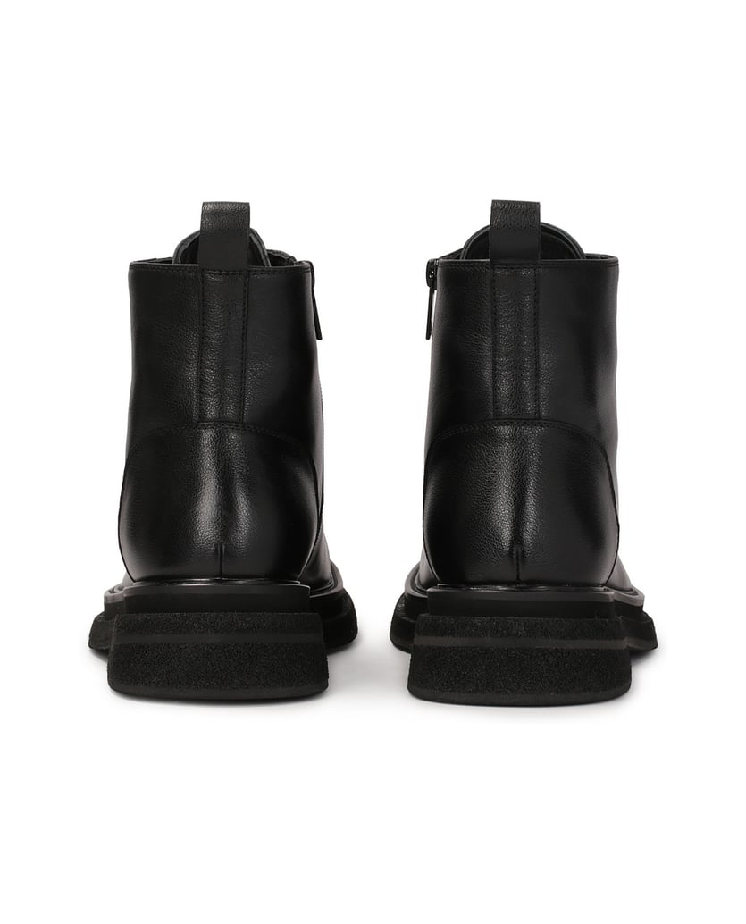 Kazar-Black-boots-with-ankle-length-upper-čierna