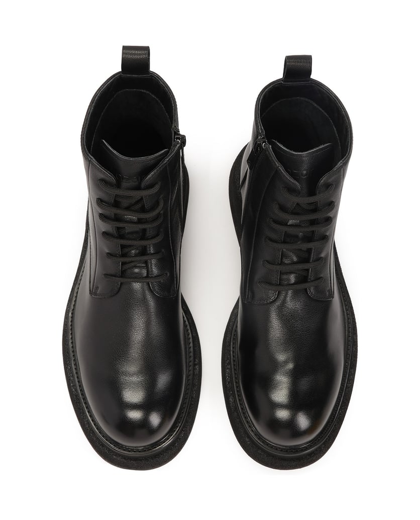 Kazar-Black-boots-with-ankle-length-upper-čierna