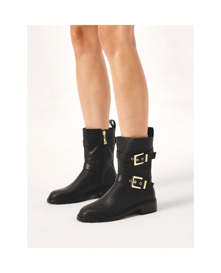 Kazar-Schwarze-Stiefel-im-Motorradstil-schwarz