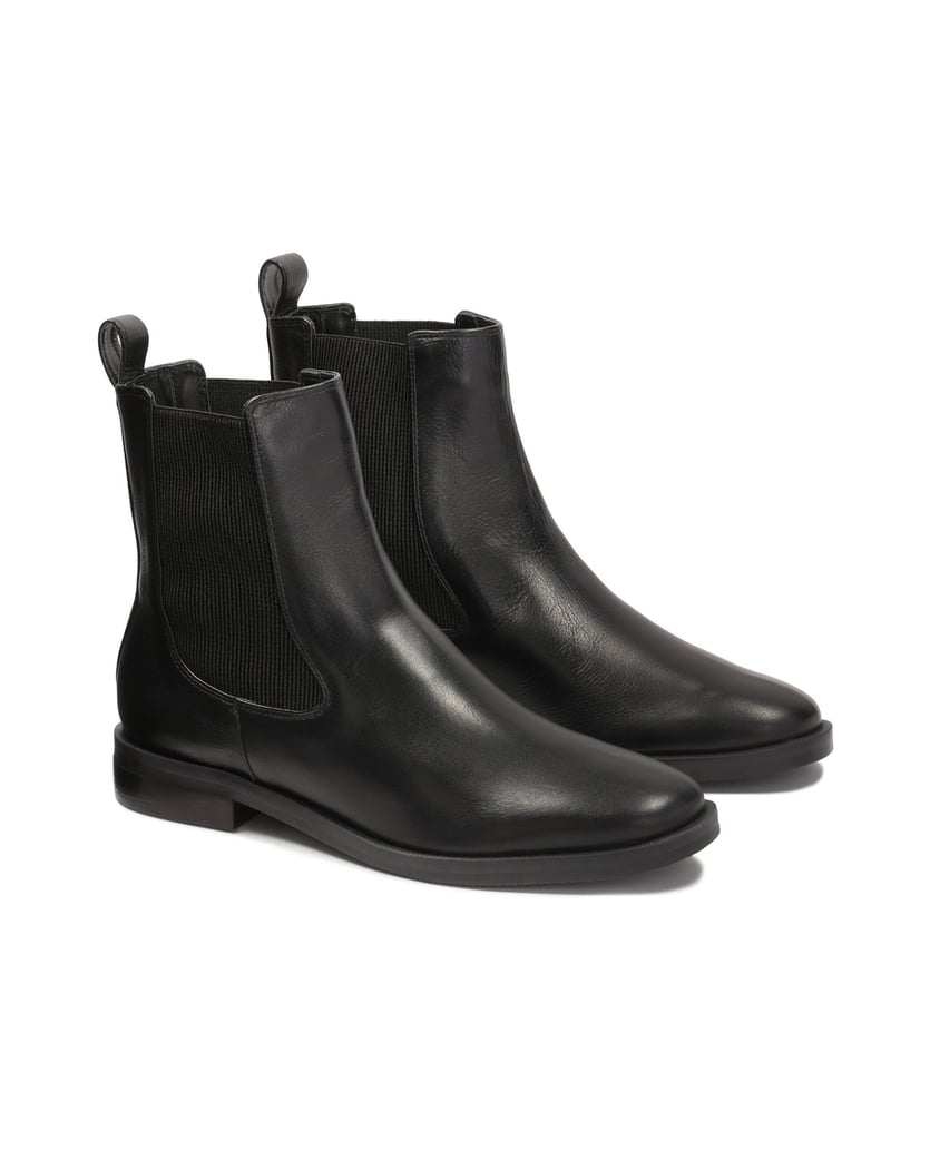 Kazar-Black-leather-Chelsea-boots-černá