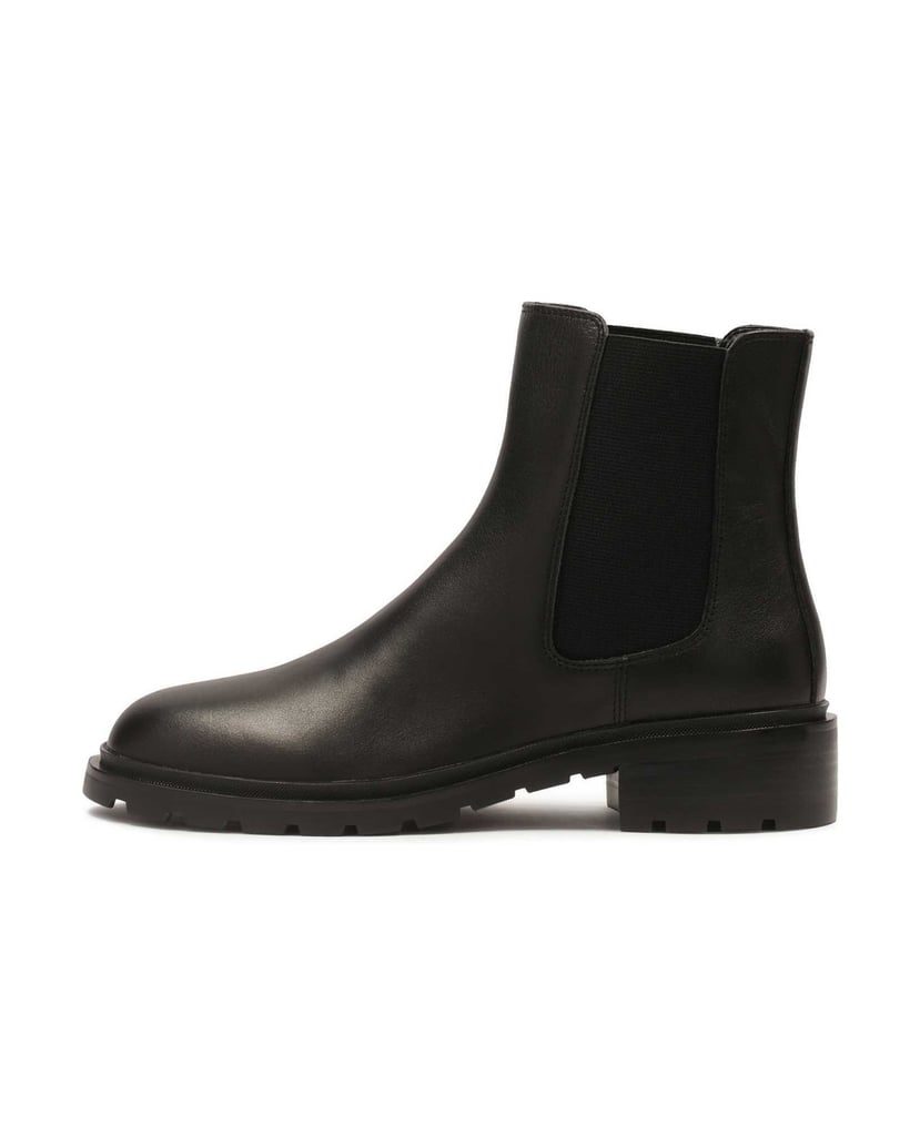 Kazar-Chelsea-Stiefel-aus-Leder-mit-elastische-schwarz