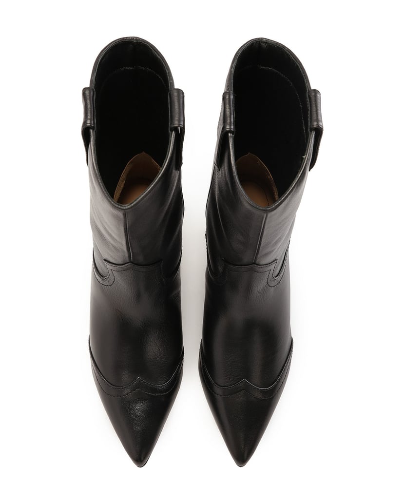 Kazar-Schwarze-Stiefel-mit-abgerundetem-Schaft-schwarz