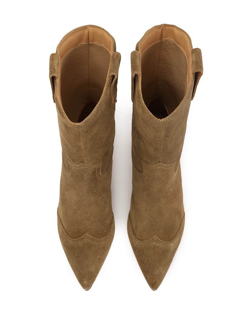 Kazar-Braune-Wildlederstiefel-mit-niedrigem-Ab-braun