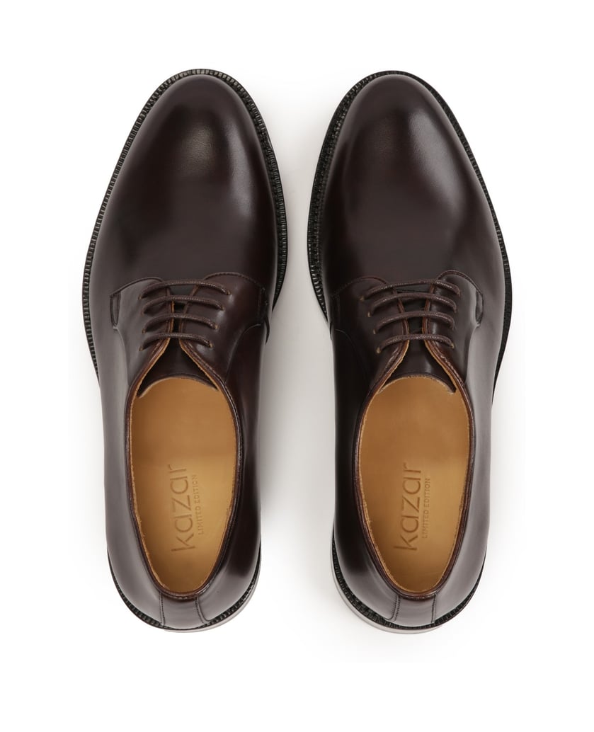 Kazar-Elegante-braune-Halbschuhe-aus-der-Limit-braun