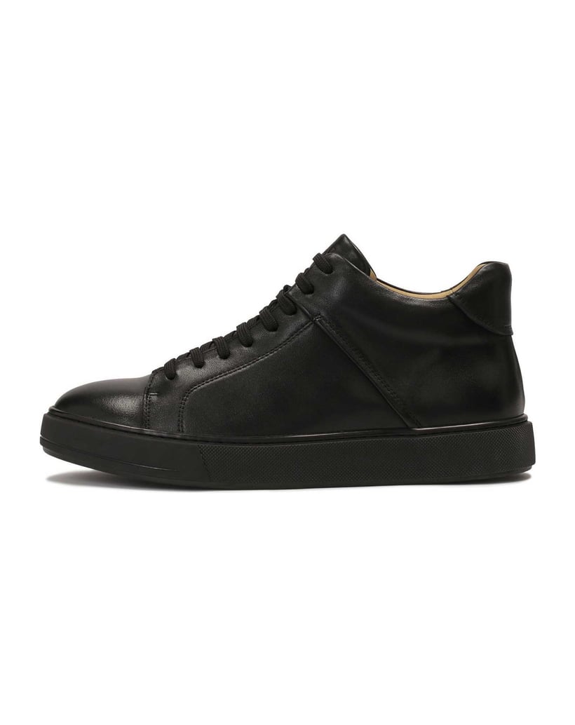 Kazar-Minimalistische-Herren-Sneakers-aus-Glat-schwarz